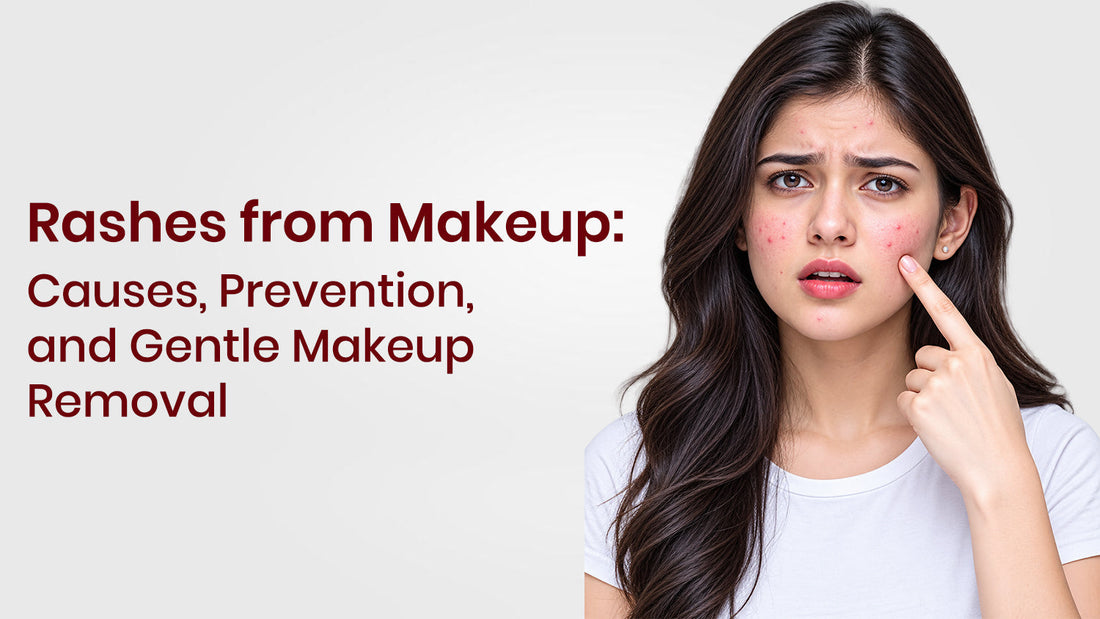 Rashes from Makeup: Causes, Prevention, and Gentle Makeup Removal