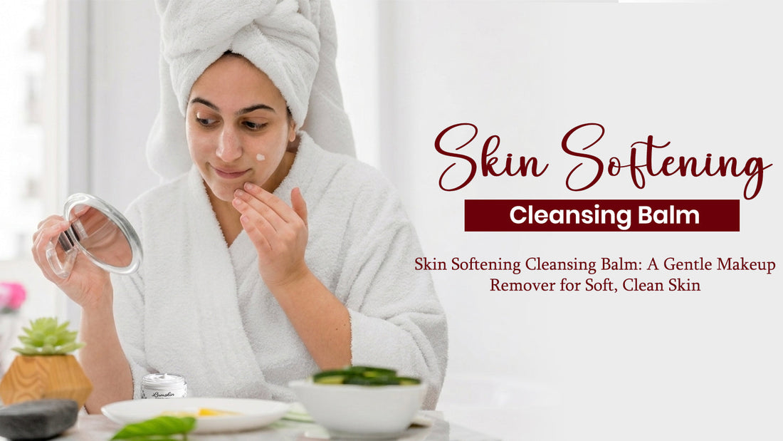 Skin Softening Cleansing Balm: A Gentle Makeup Remover for Soft, Clean Skin
