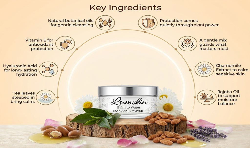 Balm to water -Makeup remover
