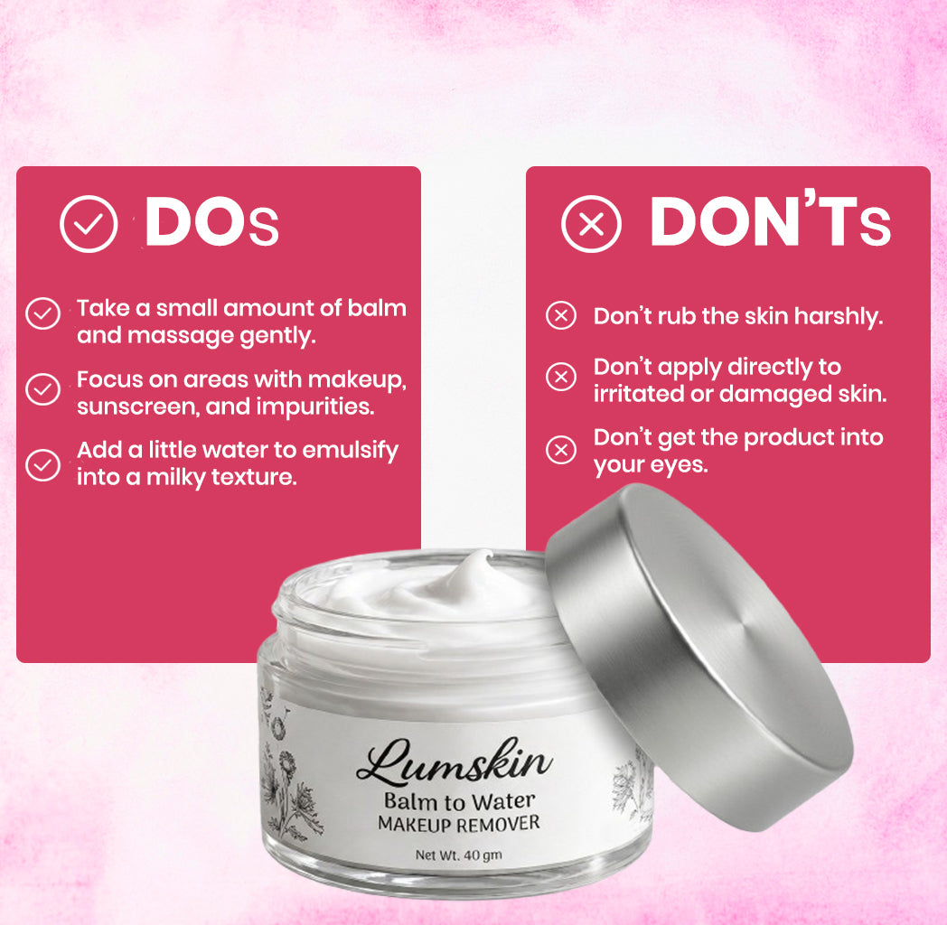 Balm to Water - Makeup remover